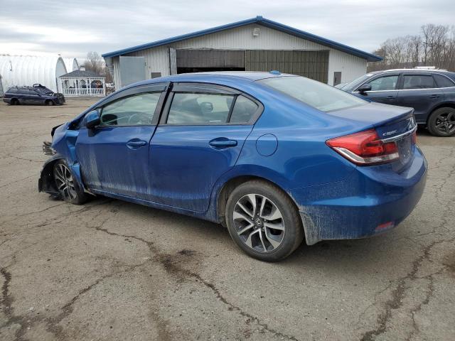 19XFB2F93DE277373 - 2013 HONDA CIVIC EXL ლურჯი ფოტო 2