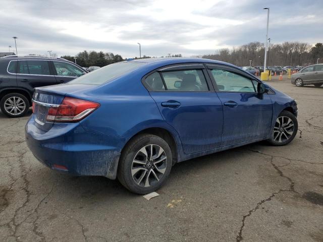 19XFB2F93DE277373 - 2013 HONDA CIVIC EXL ლურჯი ფოტო 3