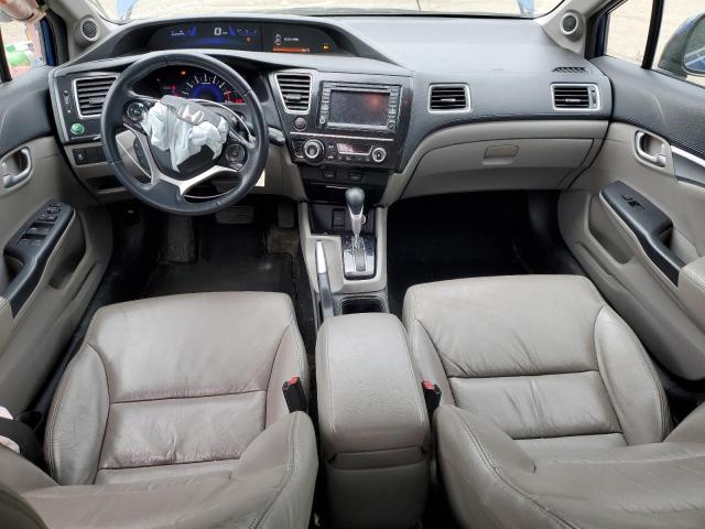 19XFB2F93DE277373 - 2013 HONDA CIVIC EXL ლურჯი ფოტო 8