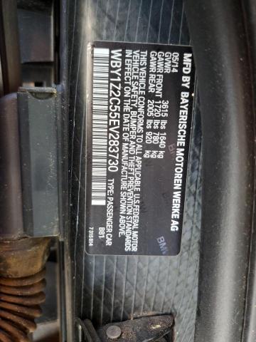 WBY1Z2C55EV283730 - 2014 BMW I3 BEV GOLD photo 12