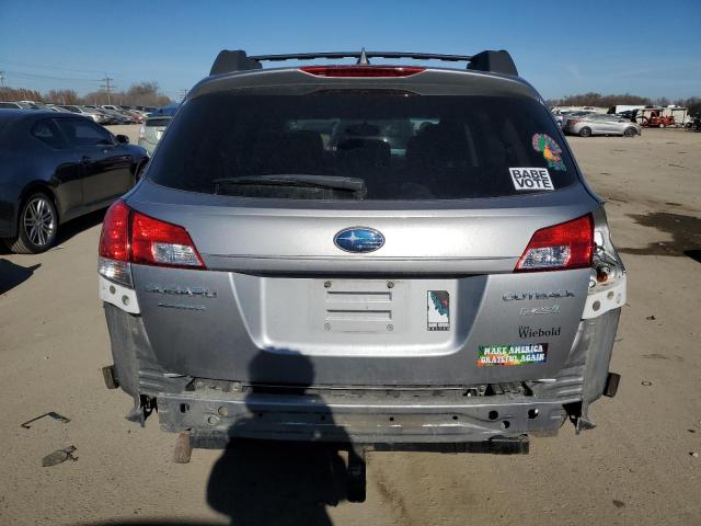 4S4BRBJC0B3416677 - 2011 SUBARU OUTBACK 2.5I LIMITED SILVER photo 6