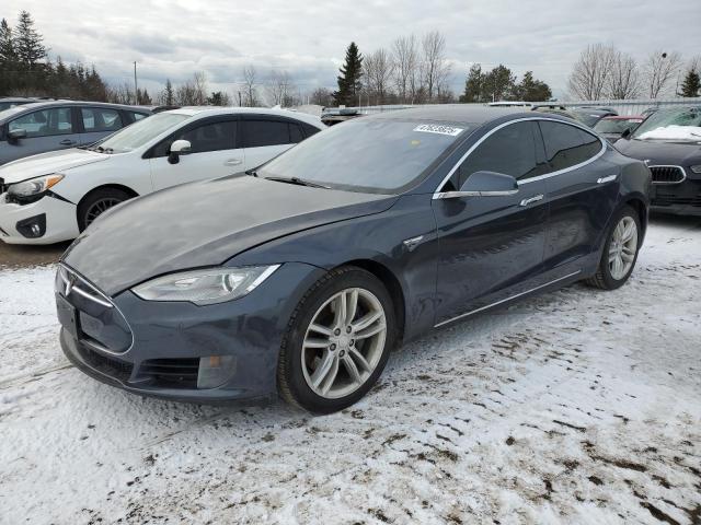 5YJSA1E14FF112906 - 2015 TESLA MODEL S Boz foto 1
