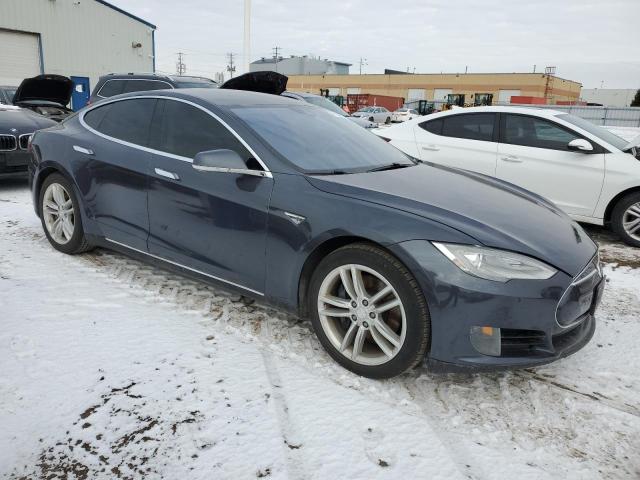 5YJSA1E14FF112906 - 2015 TESLA MODEL S Boz foto 4
