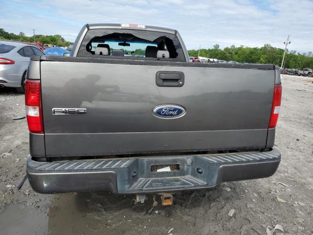 1FTPX14594NB03268 - 2004 FORD F150 GRAY photo 6