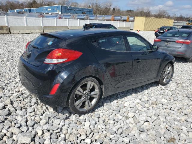 KMHTC6AD3GU253577 - 2016 HYUNDAI VELOSTER BLACK photo 3