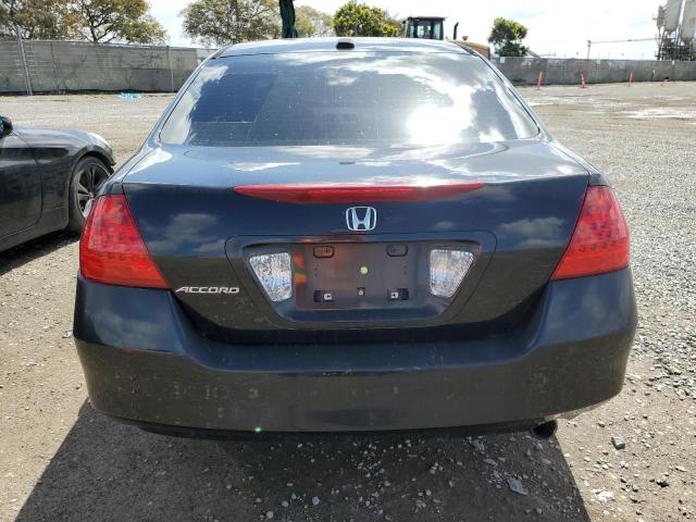 1HGCM56817A004009 - 2007 HONDA ACCORD EX BLACK photo 6