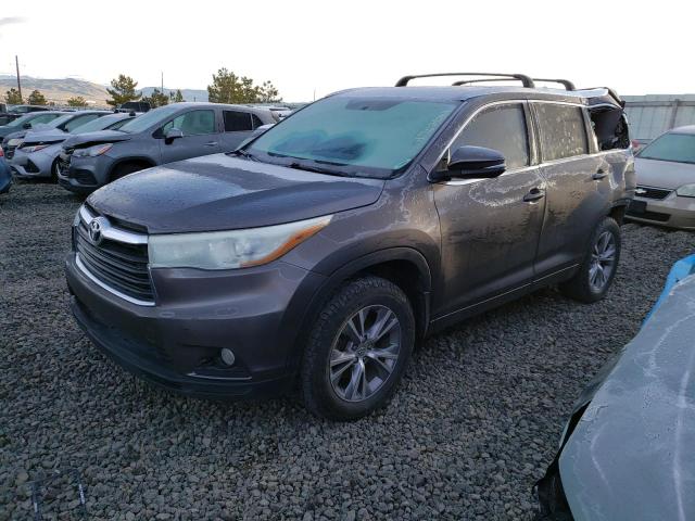 2015 TOYOTA HIGHLANDER XLE, 