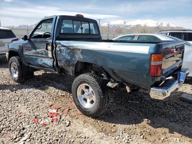 4TARN01P1SZ322886 - 1995 TOYOTA PICKUP 1/2 TON SHORT WHEELBASE DX GREEN photo 2