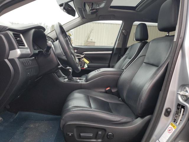 5TDJKRFH7FS219916 - 2015 TOYOTA HIGHLANDER XLE SILVER photo 7