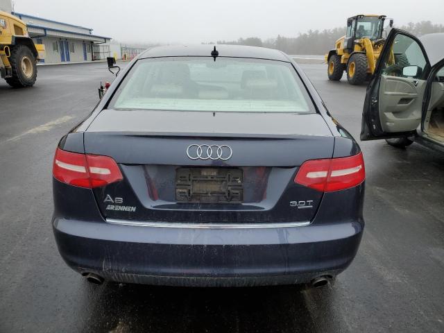 WAUKGAFB3AN058110 - 2010 AUDI A6 PRESTIGE BLUE photo 6