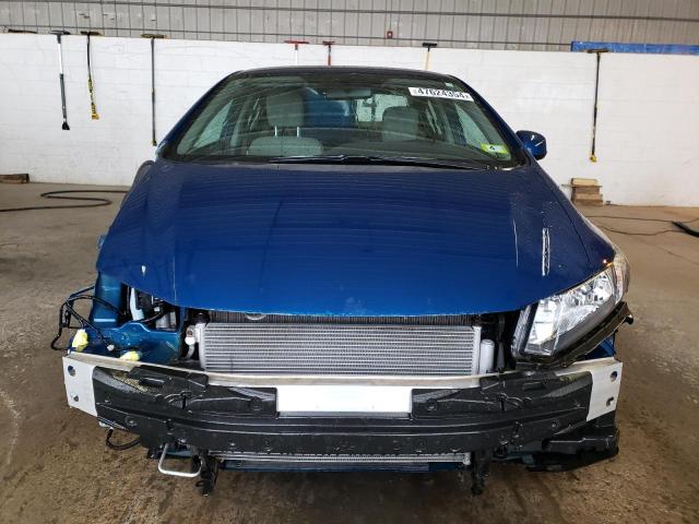 2HGFB2F54DH592623 - 2013 HONDA CIVIC LX BLUE photo 5