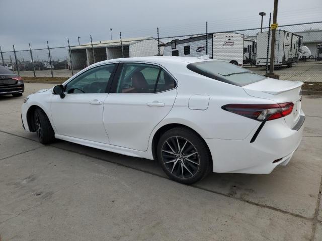 4T1T11AKXPU756983 - 2023 TOYOTA CAMRY SE NIGHT SHADE WHITE photo 2