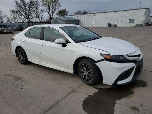 4T1T11AKXPU756983 - 2023 TOYOTA CAMRY SE NIGHT SHADE WHITE photo 4