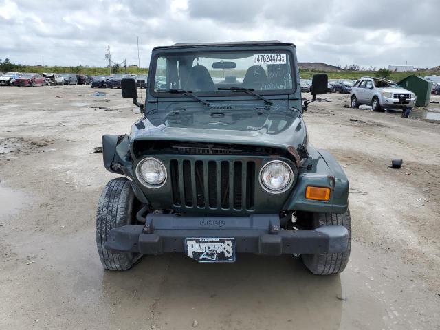 1J4FA59SX2P769957 - 2002 JEEP WRANGLER / SAHARA GREEN photo 5