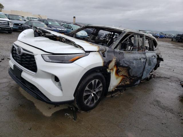 5TDHZRBHXNS578482 - 2022 TOYOTA HIGHLANDER XLE Blanco foto 1