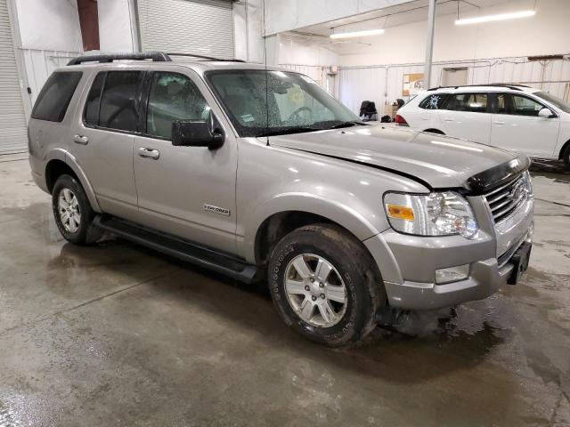 1FMEU73E78UB15835 - 2008 FORD EXPLORER XLT GRAY photo 4