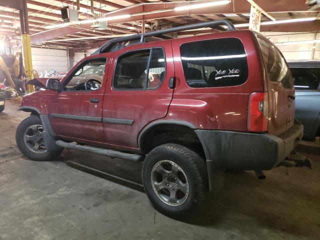 5N1MD28Y44C609460 - 2004 NISSAN XTERRA SE MAROON photo 2