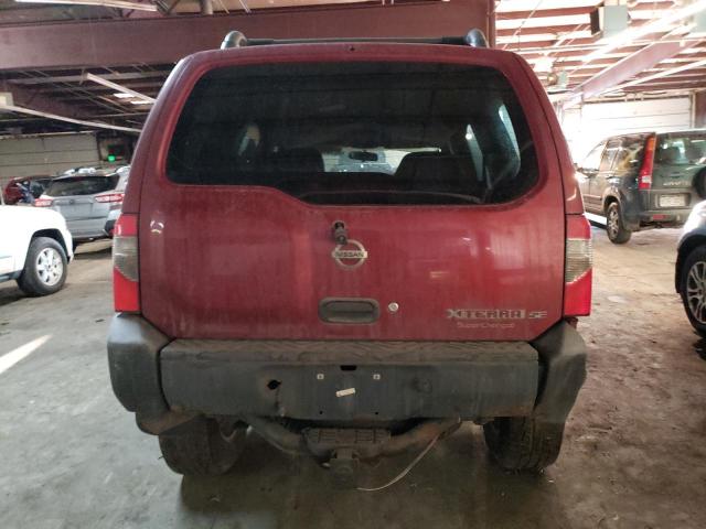 5N1MD28Y44C609460 - 2004 NISSAN XTERRA SE MAROON photo 6