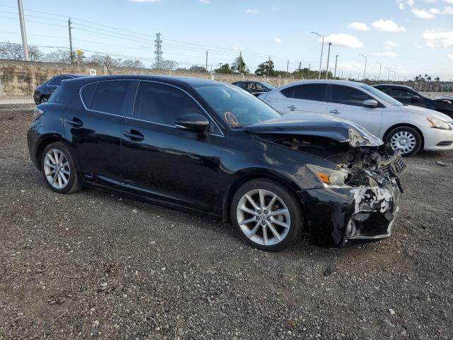 JTHKD5BH1D2139592 - 2013 LEXUS CT 200 BLACK photo 4