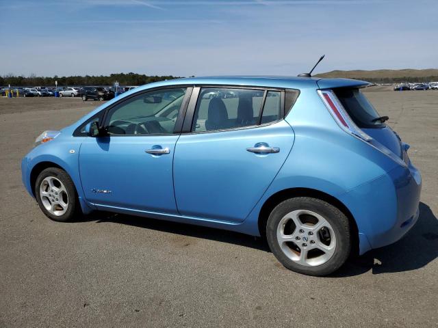 JN1AZ0CP2CT026009 - 2012 NISSAN LEAF SV BLUE photo 2