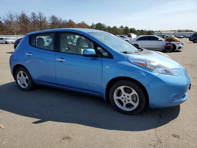 JN1AZ0CP2CT026009 - 2012 NISSAN LEAF SV BLUE photo 4