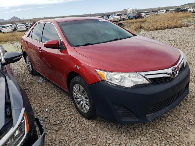 4T4BF1FKXCR255663 - 2012 TOYOTA CAMRY BASE RED photo 4