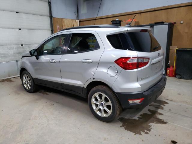 MAJ6S3GL5KC308892 - 2019 FORD ECOSPORT SE SILVER photo 2