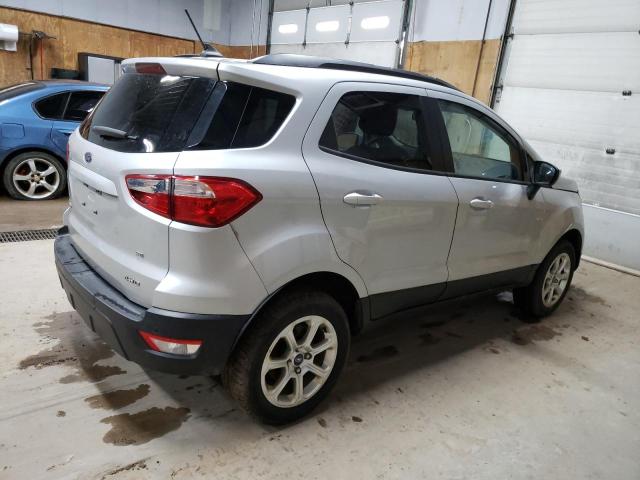 MAJ6S3GL5KC308892 - 2019 FORD ECOSPORT SE SILVER photo 3