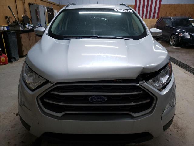 MAJ6S3GL5KC308892 - 2019 FORD ECOSPORT SE SILVER photo 5