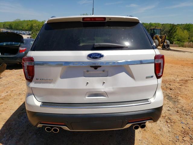 1FM5K8HT9JGC52895 - 2018 FORD EXPLORER PLATINUM WHITE photo 6