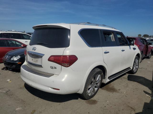 JN8AZ2NC4D9330464 - 2013 INFINITI QX56 WHITE photo 3