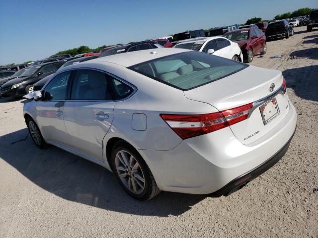 4T1BK1EB5FU150542 - 2015 TOYOTA AVALON XLE WHITE photo 2