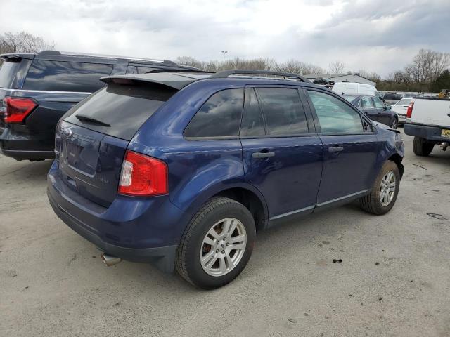 2FMDK3GC7BBA95067 - 2011 FORD EDGE SE BLUE photo 3