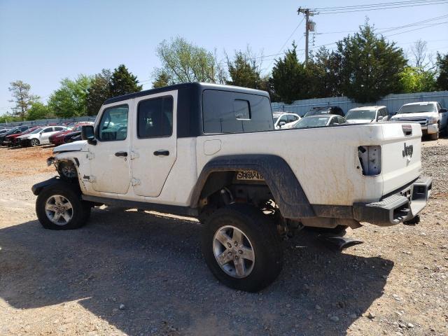 1C6JJTAG1LL109768 - 2020 JEEP GLADIATOR SPORT WHITE photo 2