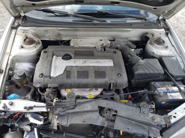 KMHDN46DX5U044281 - 2005 HYUNDAI ELANTRA GLS SILVER photo 11