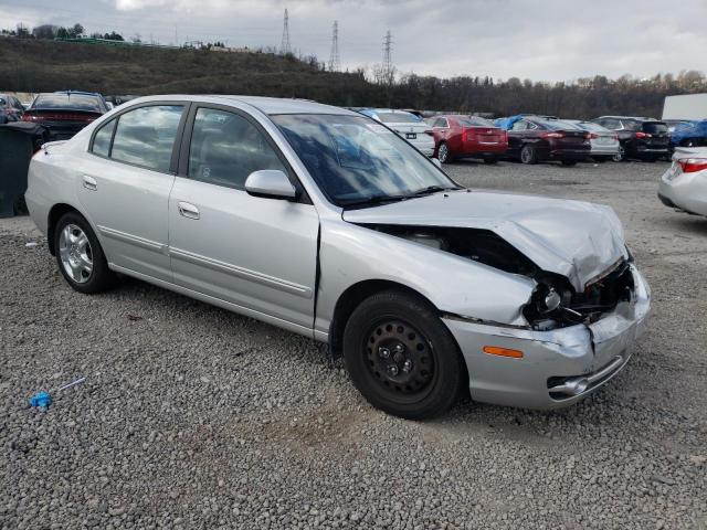 KMHDN46DX5U044281 - 2005 HYUNDAI ELANTRA GLS SILVER photo 4