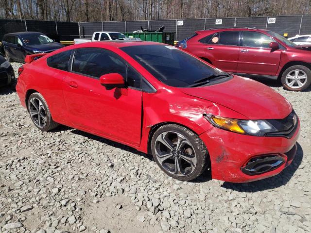 2HGFG4A51FH702826 - 2015 HONDA CIVIC SI RED photo 4