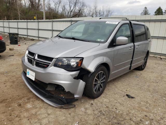 2C4RDGEG1GR371355 - 2016 DODGE GRAND CARA R/T GRAY photo 1