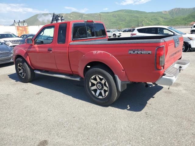 1N6ED26TX2C375724 - 2002 NISSAN FRONTIER KING CAB XE RED photo 2