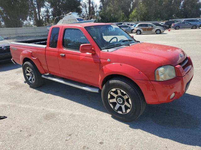 1N6ED26TX2C375724 - 2002 NISSAN FRONTIER KING CAB XE RED photo 4