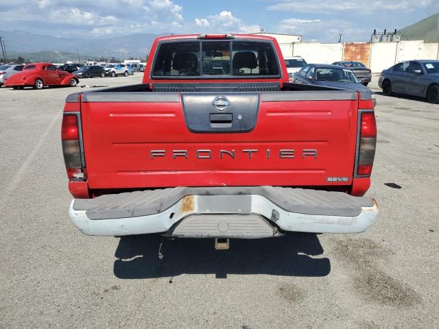 1N6ED26TX2C375724 - 2002 NISSAN FRONTIER KING CAB XE RED photo 6
