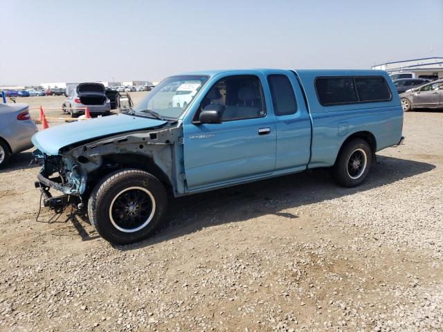 4TAVN52N1TZ143449 - 1996 TOYOTA TACOMA XTRACAB BLUE photo 1