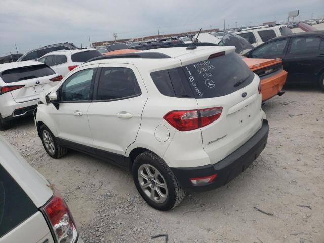 MAJ3P1TE7JC215077 - 2018 FORD ECOSPORT SE WHITE photo 2