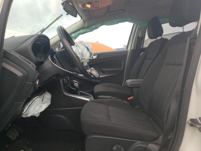 MAJ3P1TE7JC215077 - 2018 FORD ECOSPORT SE WHITE photo 7
