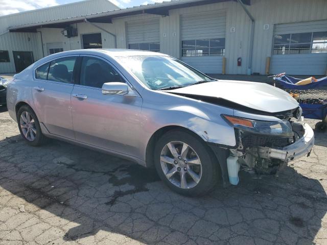19UUA8F5XDA014585 - 2013 ACURA TL TECH SILVER photo 4