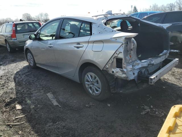 JTDKBRFU6G3022370 - 2016 TOYOTA PRIUS SILVER photo 2