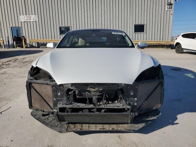 5YJSA1E13HF181234 - 2017 TESLA MODEL S WHITE photo 5
