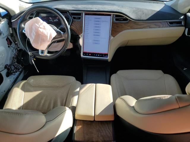 5YJSA1E13HF181234 - 2017 TESLA MODEL S WHITE photo 8