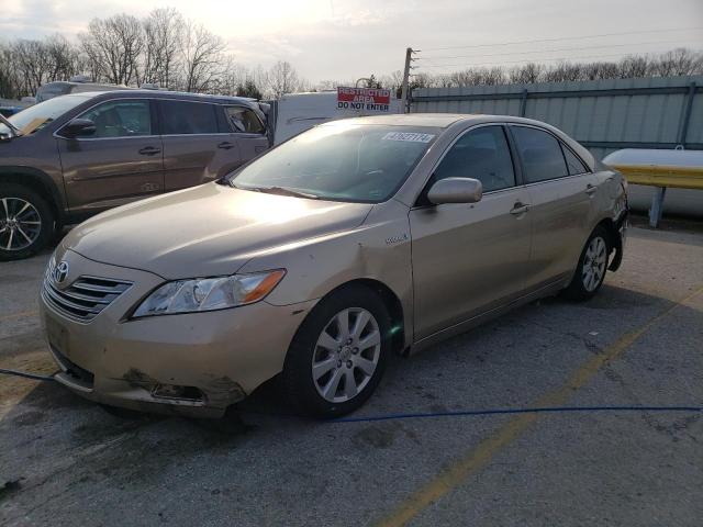 JTNBB46K173023858 - 2007 TOYOTA CAMRY HYBRID TAN photo 1