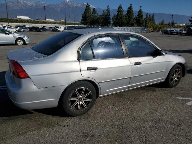 2HGES16511H584223 - 2001 HONDA CIVIC LX SILVER photo 3